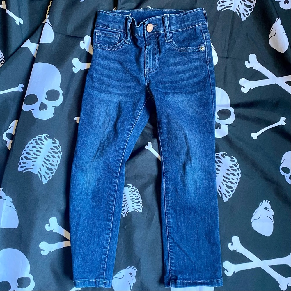 Mugsy Stretch Toddler Skinny Blue Jeans Size 5T
